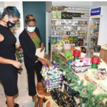 Minister of state in Ministry of Health and Wellness Juliet Cutbert-Flynn points out a few of the organicproducts to Natallie Murray, CEO, The Life Store wellness Boutique at the opening of the store at 144Constant Spring Road in St Andrew last year October. Tourism Minister Edmund Bartlett says Jamaicacould well be classified as the Caribbean's Garden of Eden with its wide selection of herbs and spices,fruits and vegetables, rivers and springs and enchanted sites of verdant countrysides and meanderinglands